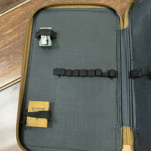 Vintage Guess Watch Pencil Accessories Case - Picture 8 of 11